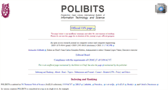 Desktop Screenshot of polibits.gelbukh.com