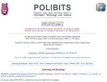 Tablet Screenshot of polibits.gelbukh.com